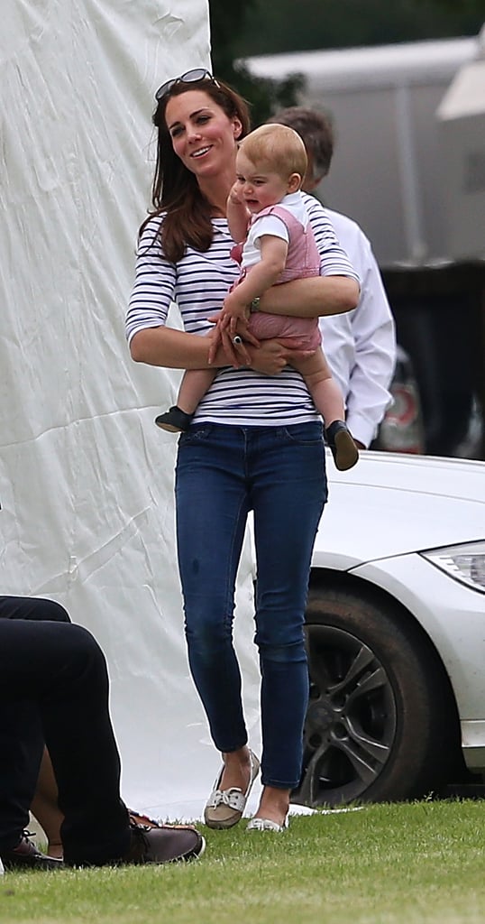 Prince George Crawls at Polo Match | Pictures