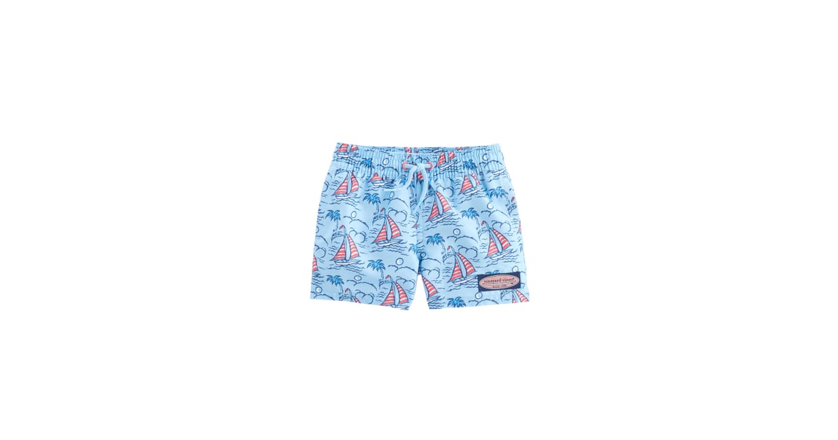 vineyard vines Baby Boy Sailboat Chappy Trunks Best Baby Swimwear