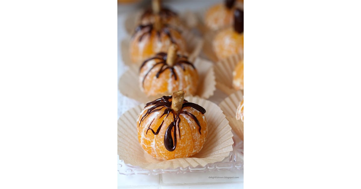 Mandarin Pumpkins | Delicious Halloween Snacks That Require Hardly Any