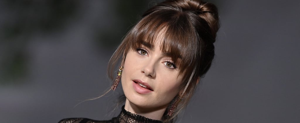 Lily Collins Gets a Hair "Dusting" For Fall