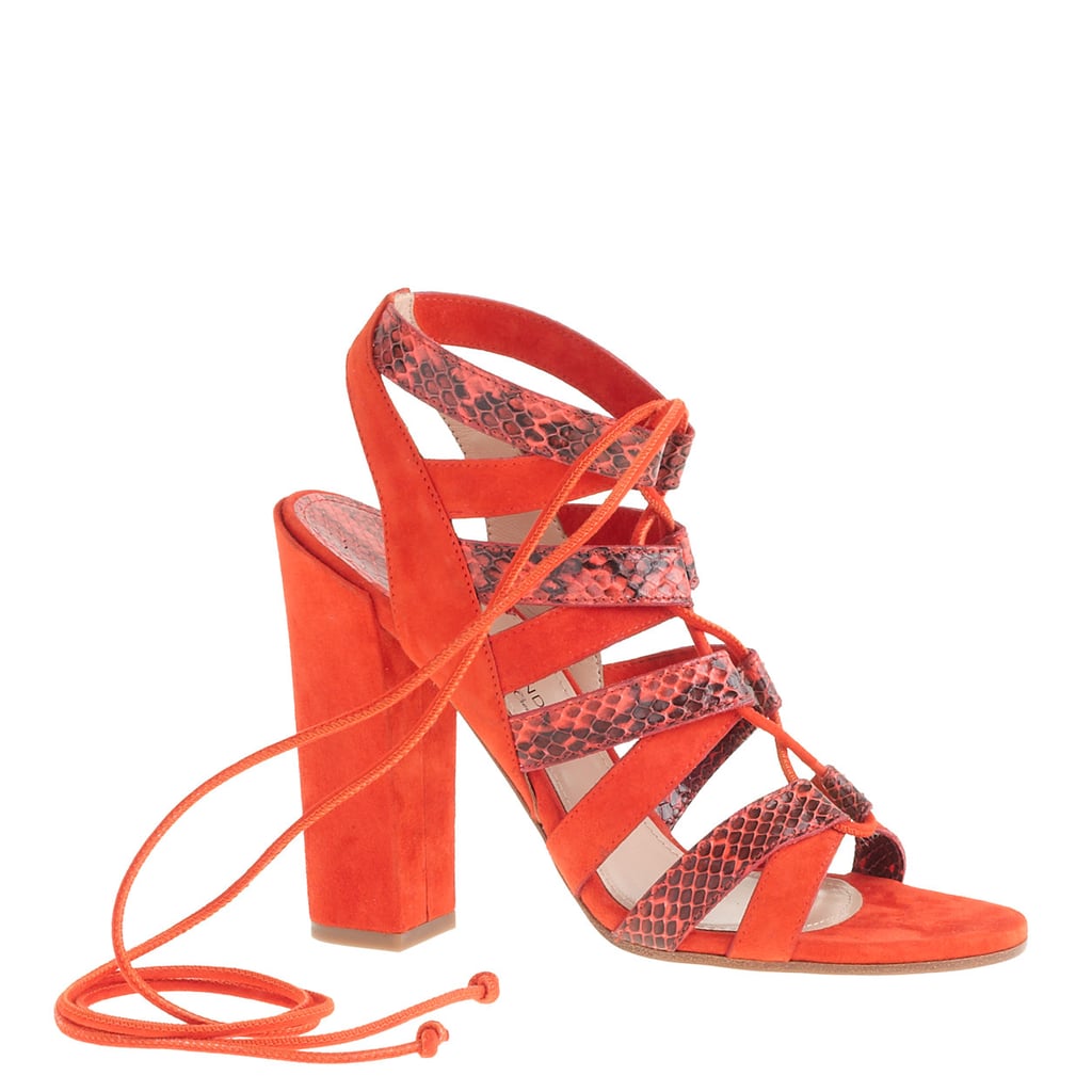 While I'm truly not big into heels, styling these Paul Andrew x J.Crew snakeskin lace-ups ($598) for a fashion shoot was really fun. I couldn’t believe how comfortable they were, and they gave me a major confidence boost, seeing as they're so eye-catching!
— Sarah Wasilak, editorial assistant