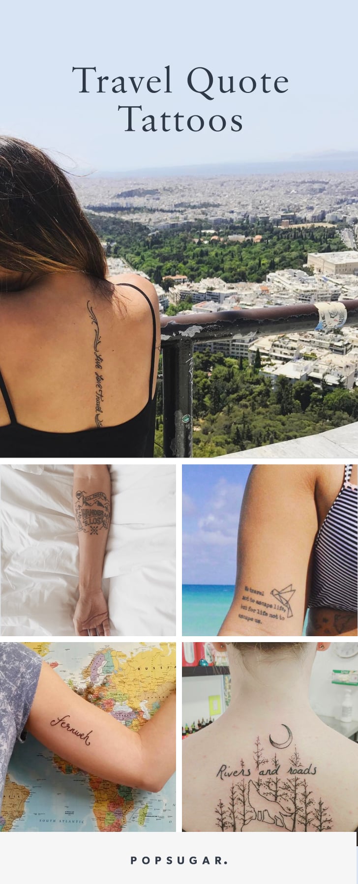 Travel Quote Tattoos