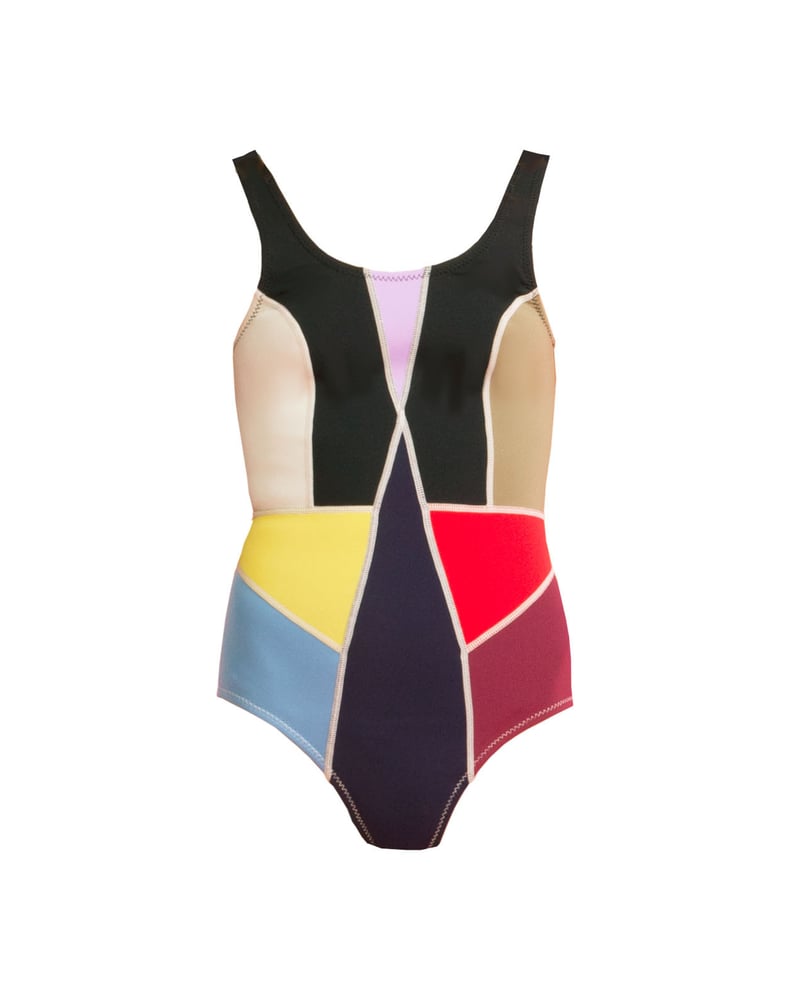 Cynthia Rowley Prism Colorblock Swimsuit