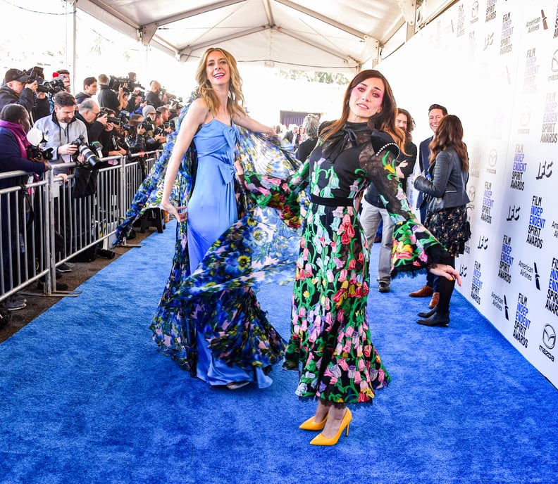 Dawn Luebbe and Jocelyn DeBoer at the 2020 Spirit Awards