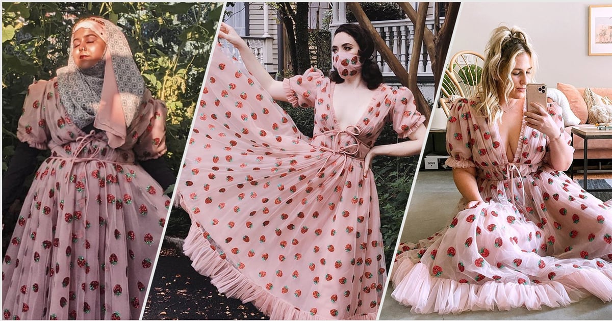 Lirika Matoshi’s Strawberry Dress Is the Fashion Comfort Food the World Is Craving Right Now