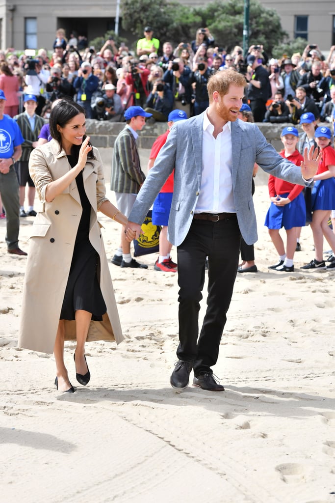 Meghan Markle Wearing Flats Oct. 2018
