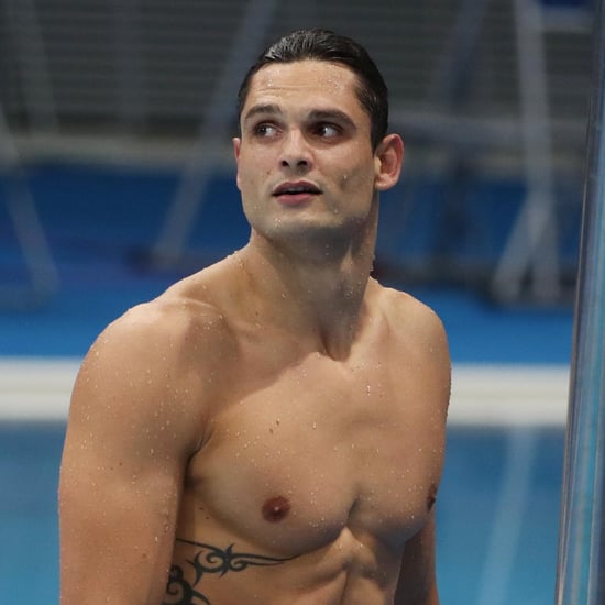 Watch Florent Manaudou's Viral Over-the-Pool Plank Move