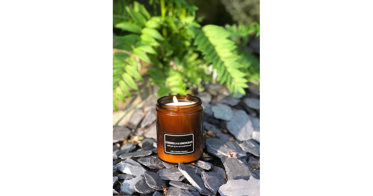Citronella and Lemongrass Luxury Garden Candle Best Citronella Candles 2020 POPSUGAR Home