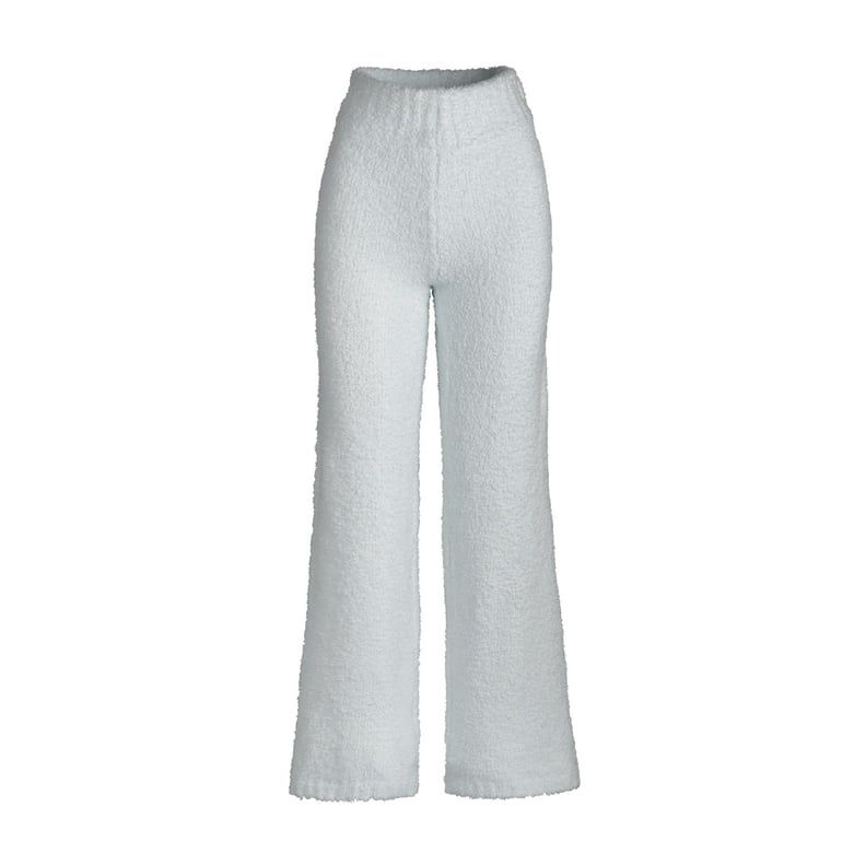 Kim Kardashian Skims Cozy Collection Knit Pant — Aqua