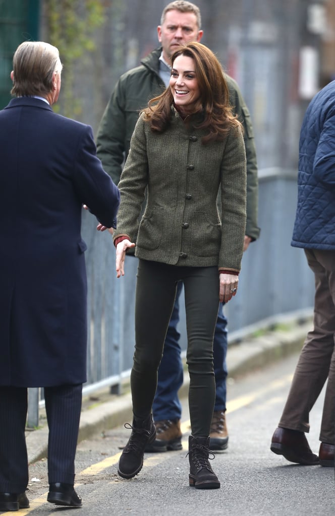 Kate Middleton Visits King Henry’s Walk Garden January 2019