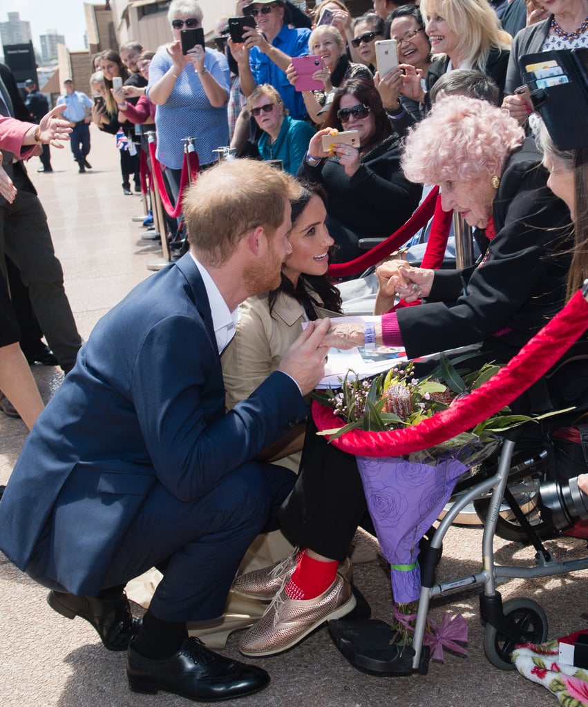 Prince Harry Introduces Meghan Markle to Daphne Dunne 2018
