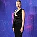 Scarlett Johansson Black Suit at Avengers Endgame Red Carpet
