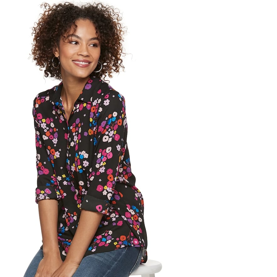 POPSUGAR Essential Shirt | Best POPSUGAR at Kohls Pieces on Clearance ...