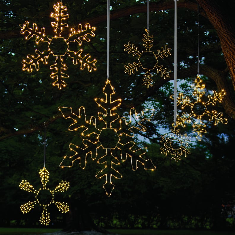 Snowflakes With Micro Lights