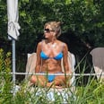 Jennifer Aniston Is Living Her Best Bikini Life in This Tiny Blue Suit