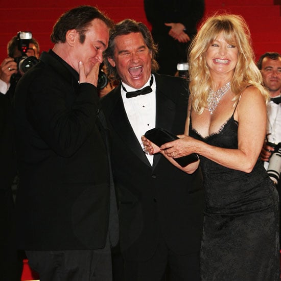 Goldie Hawn And Kurt Russell Were All Smiles With Quentin Tarantino Cannes Film Festival Celebrity Pictures Popsugar Celebrity Australia Photo 59