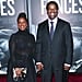 Denzel Washington and Wife at Fences Premiere in NYC