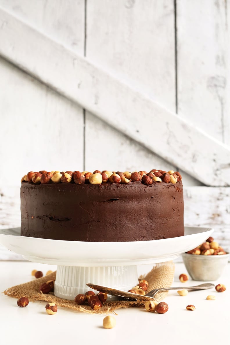 One-Bowl Gluten-Free and Vegan Chocolate Hazelnut Cake