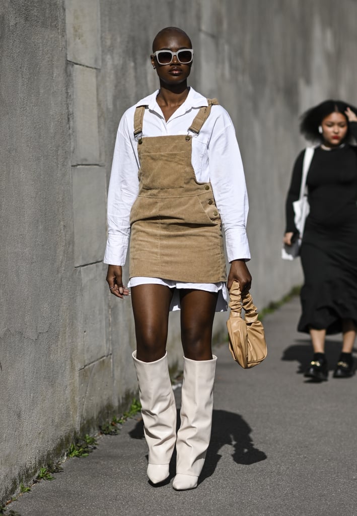 How to Style Overalls For Work