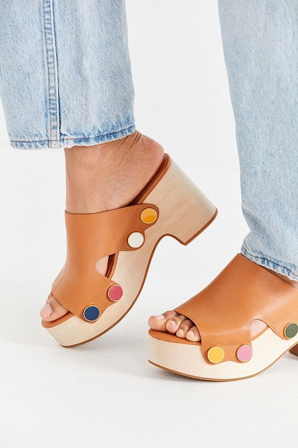 Charlotte Stone Marcel Leather Platform Sandals