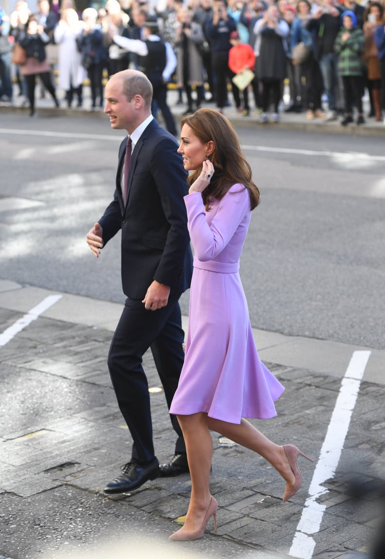 Emilia wickstead lavender dress outlet