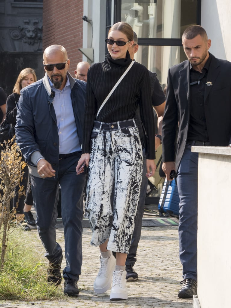 Gigi Hadid at Fashion Week Spring 2019