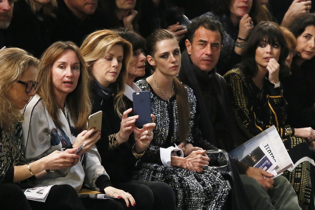 Kristen Stewart at Chanel Metiers d'Art 2015 Fashion Show