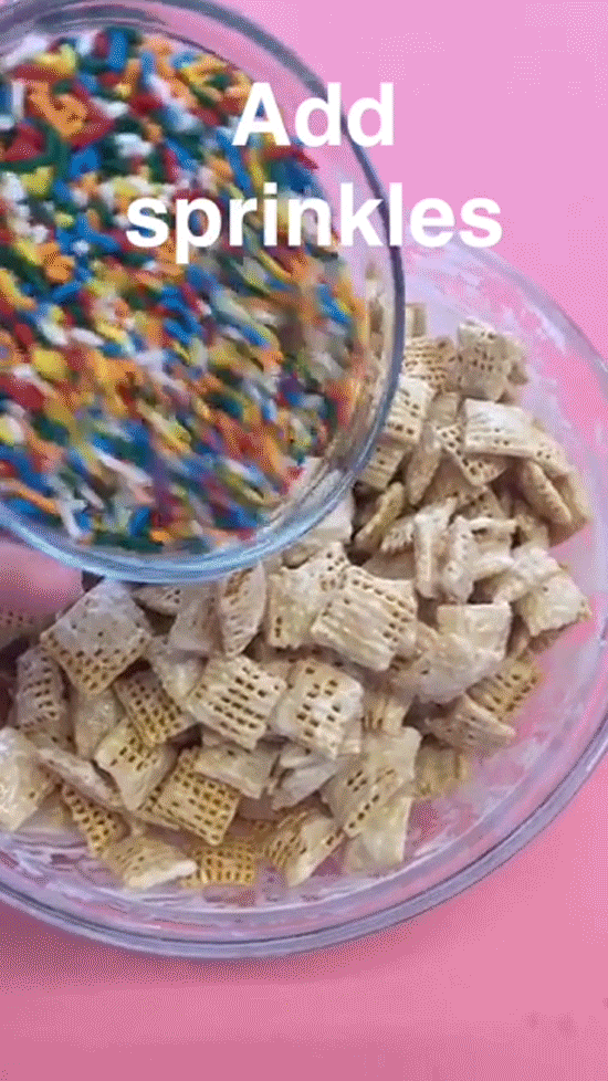 Funfetti Puppy Chow Recipe