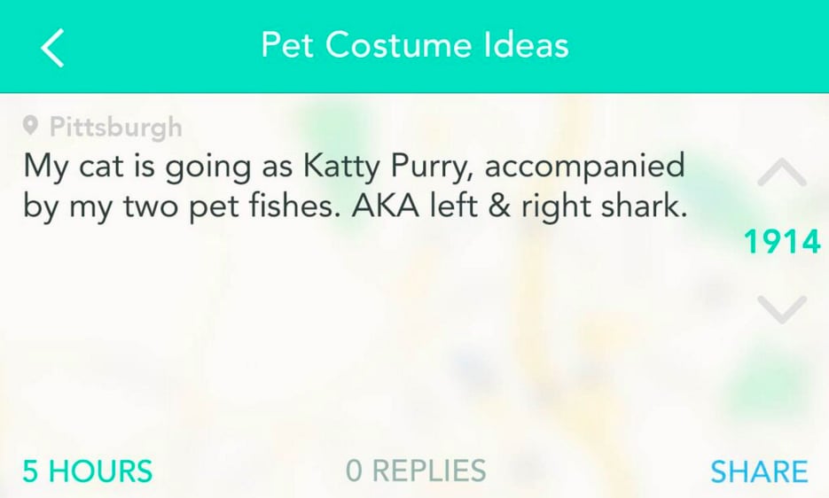 Yik Yak Users' Pet Costume Ideas For Halloween