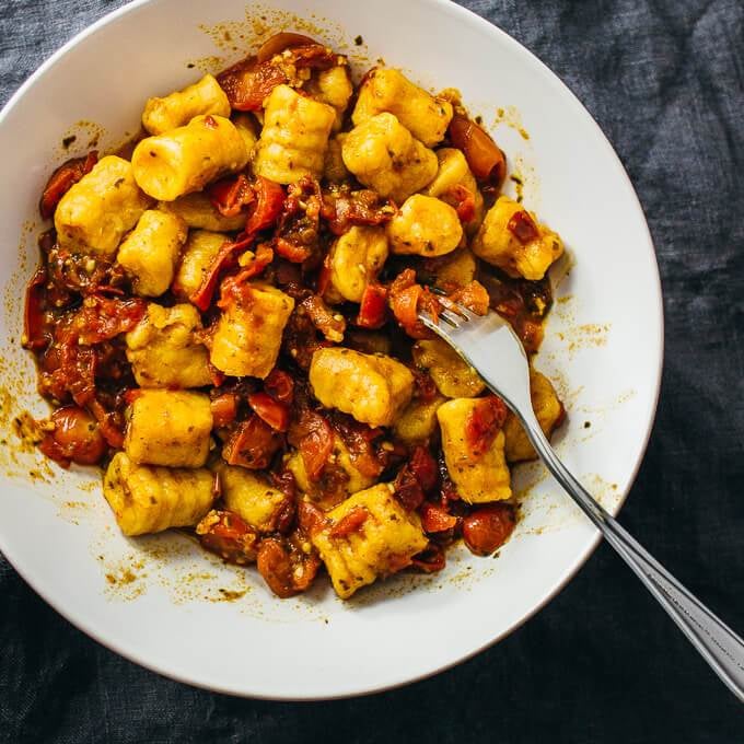 Vegan Sweet Potato Gnocchi