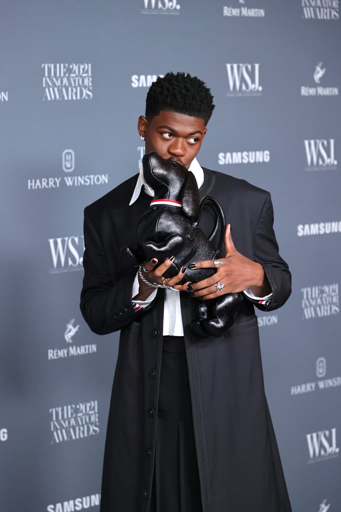 Lil Nas X Carried a Dog Purse to the WSJ Innovator Awards