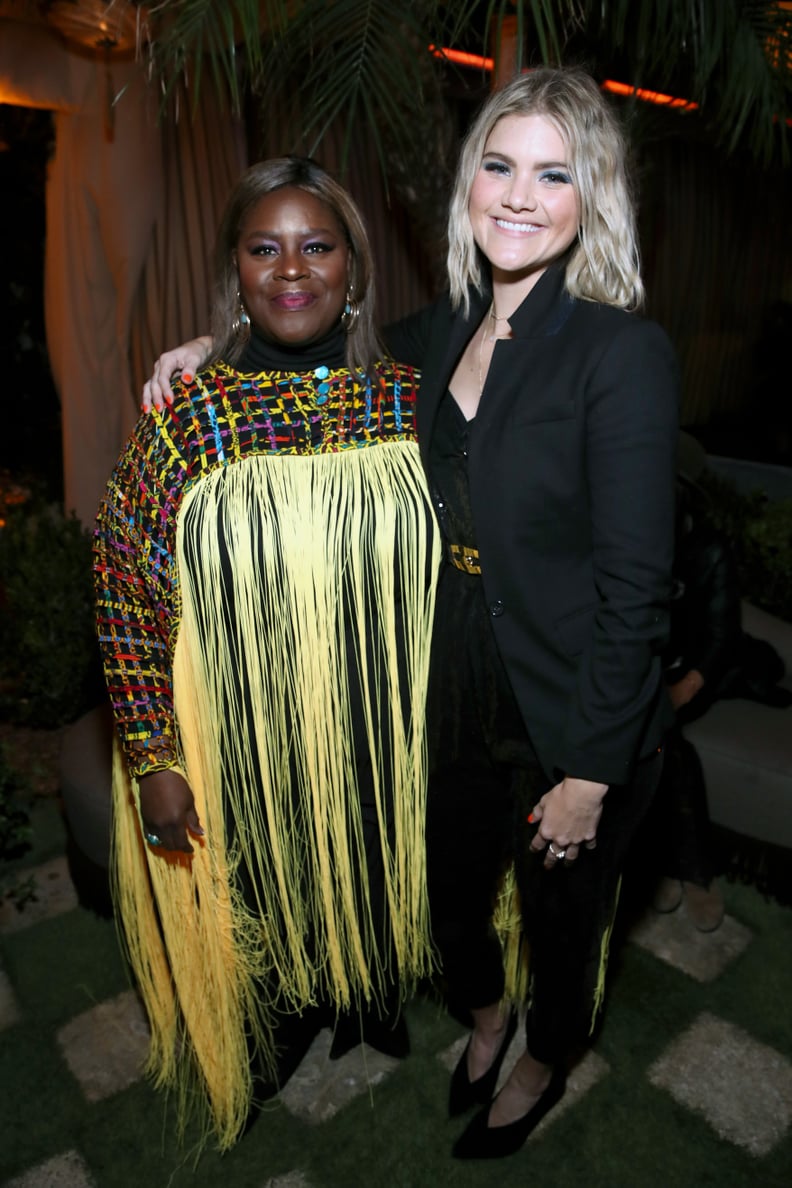 Retta and Bo Youngblood at EW's 2020 SAG Awards Preparty