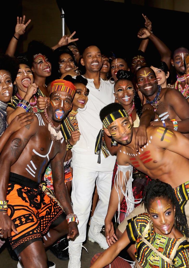 Will and Jada Pinkett Smith at the Latin Grammys 2015