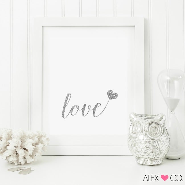 "Love" Wall Sign