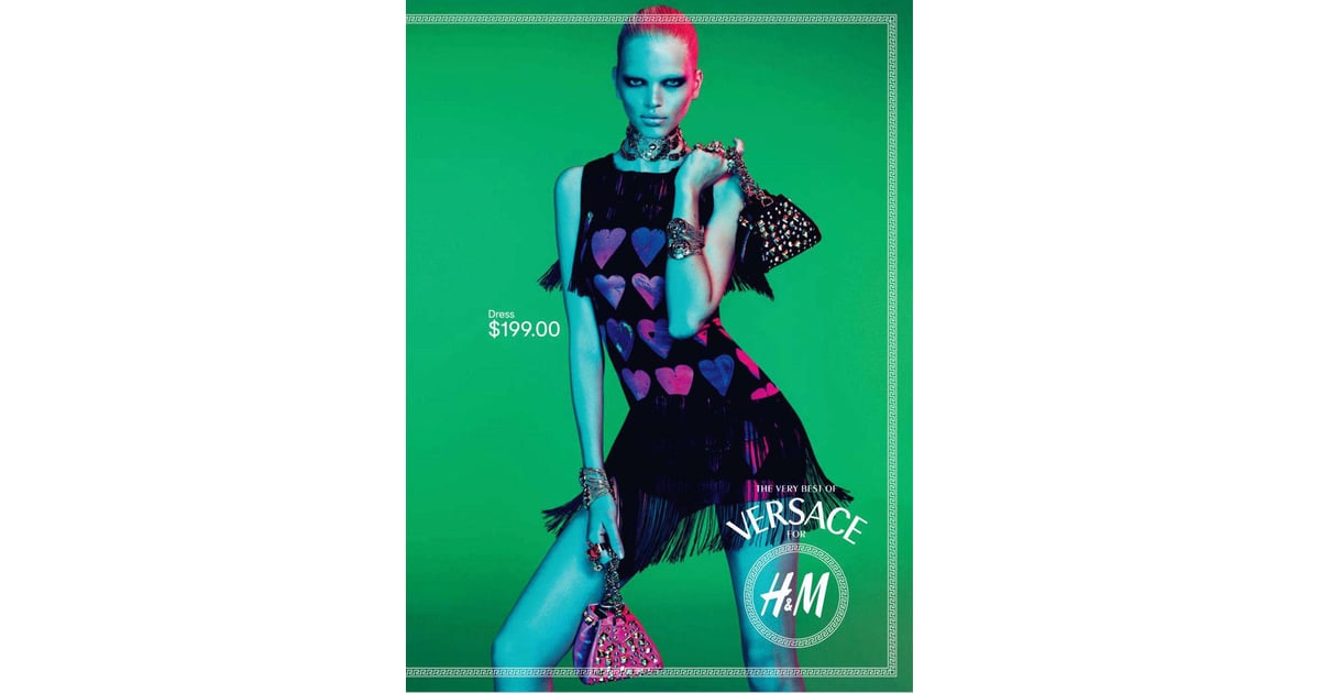 Versace For H M Ad Campaign Pictures Popsugar Fashion