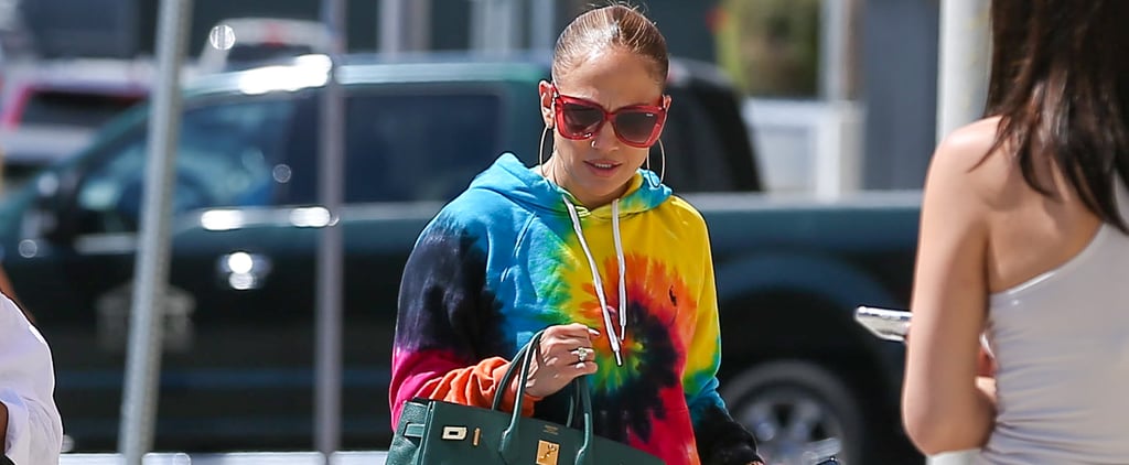 购买Jennifer Lopez的Polo Ralph Lauren扎染汗衫