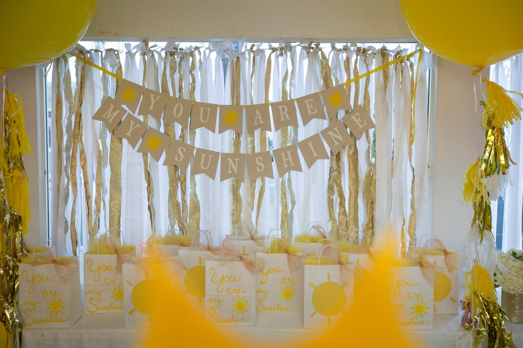 "You Are My Sunshine" Kid's Birthday Party