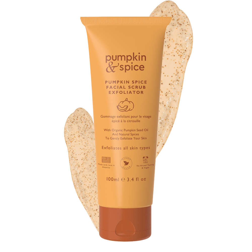Pumpkin & Spice Facial Scrub Exfoliator The Best Pumpkin SkinCare Products POPSUGAR Beauty
