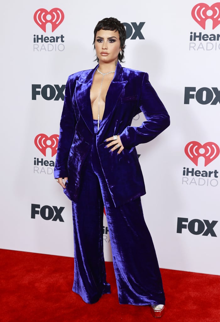 Demi Lovato Debuts a Mullet Hairstyle at iHeartRadio Awards