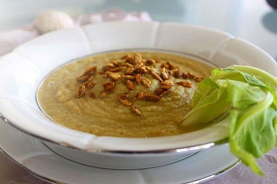Vegan Curry Cauliflower Soup