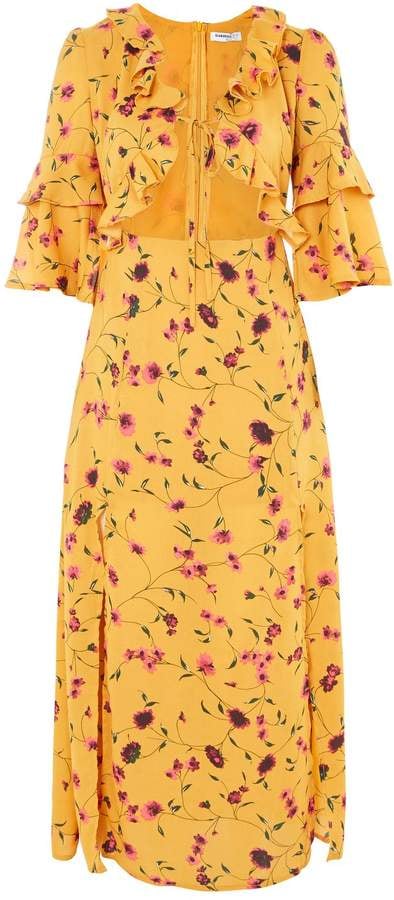 Autumn Floral Maxi Dress by Glamorous Petites