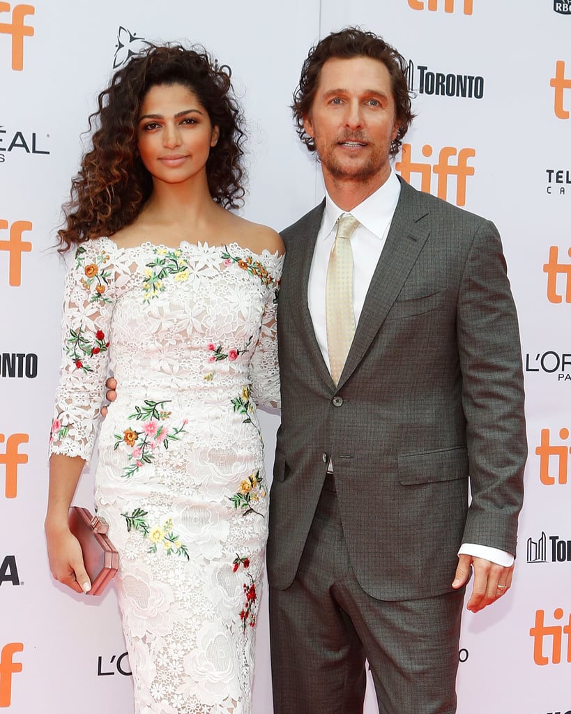 Matthew McConaughey and Camila Alves at TIFF 2016 | POPSUGAR Celebrity