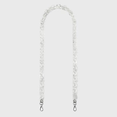 A New Day Chain Crossbody Handbag Strap in Clear