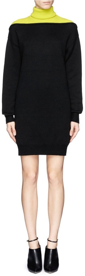 The Colorblock Sweater Dress