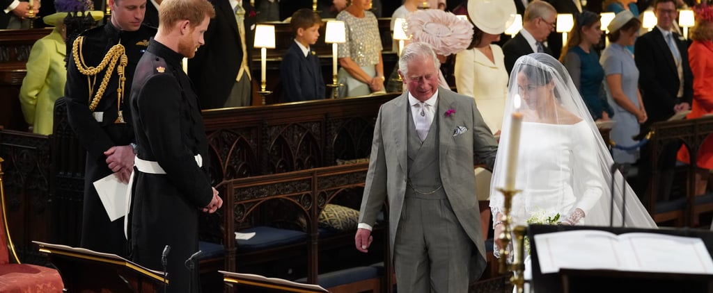Meghan Markle Walking Down the Aisle at Royal Wedding Video