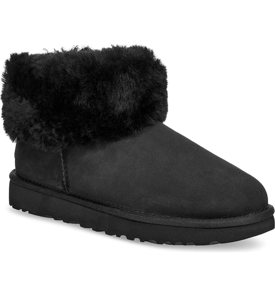 UGG Classic Mini Fluff Genuine Shearling Bootie