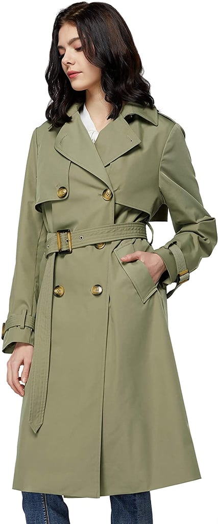 Orolay Double Breasted Trench Coat