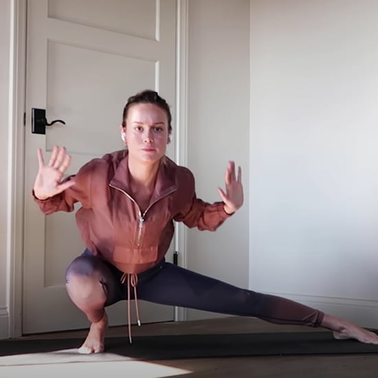 Watch Brie Larson's Intense Full-Body At-Home Workout