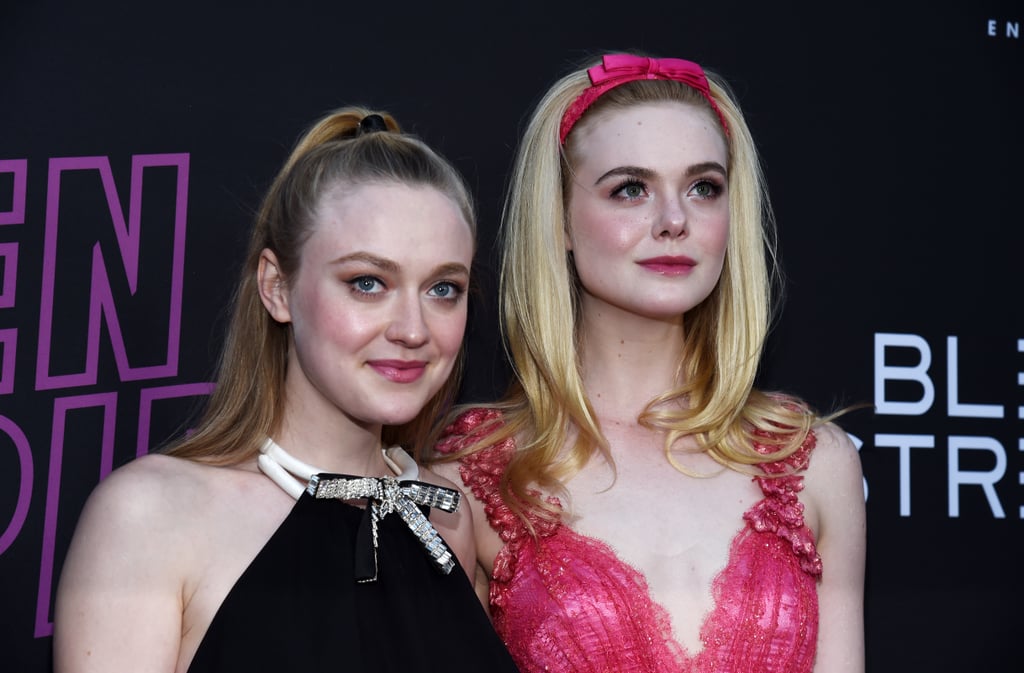 Dakota and Elle Fanning at Teen Spirit Premiere April 2019