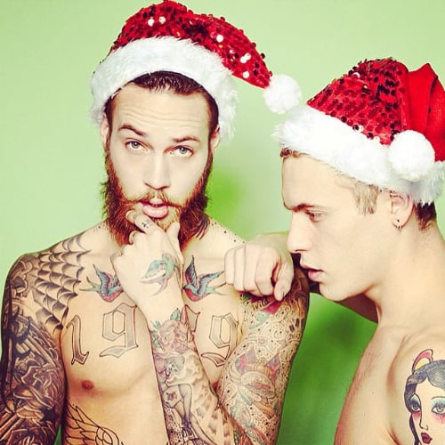 Sexy Guys in the Christmas Spirit